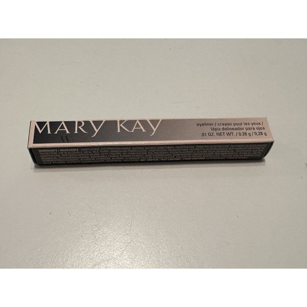 NEW Mary Kay Waterproof Eyeliner .01 oz. Steely Grey Gray